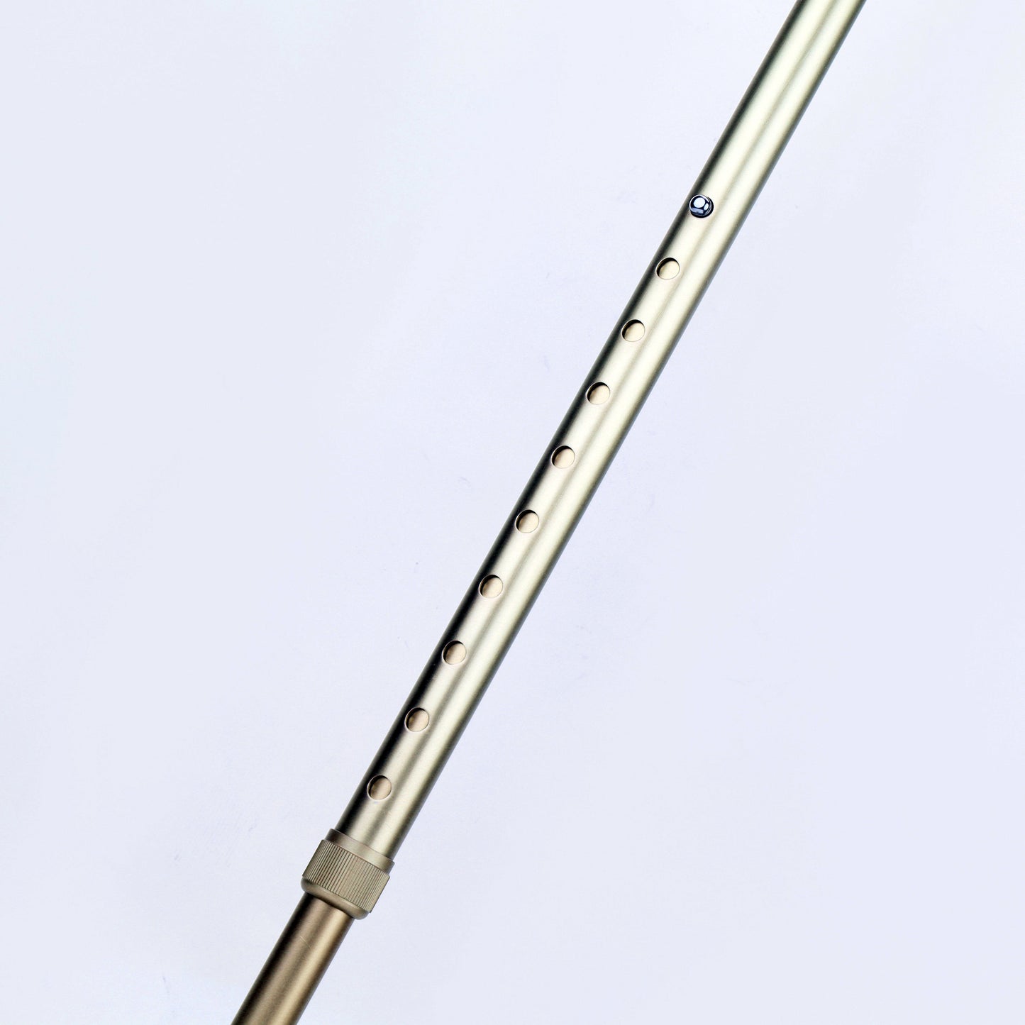 Adjustable Aluminum Walking Cane with Quad Base