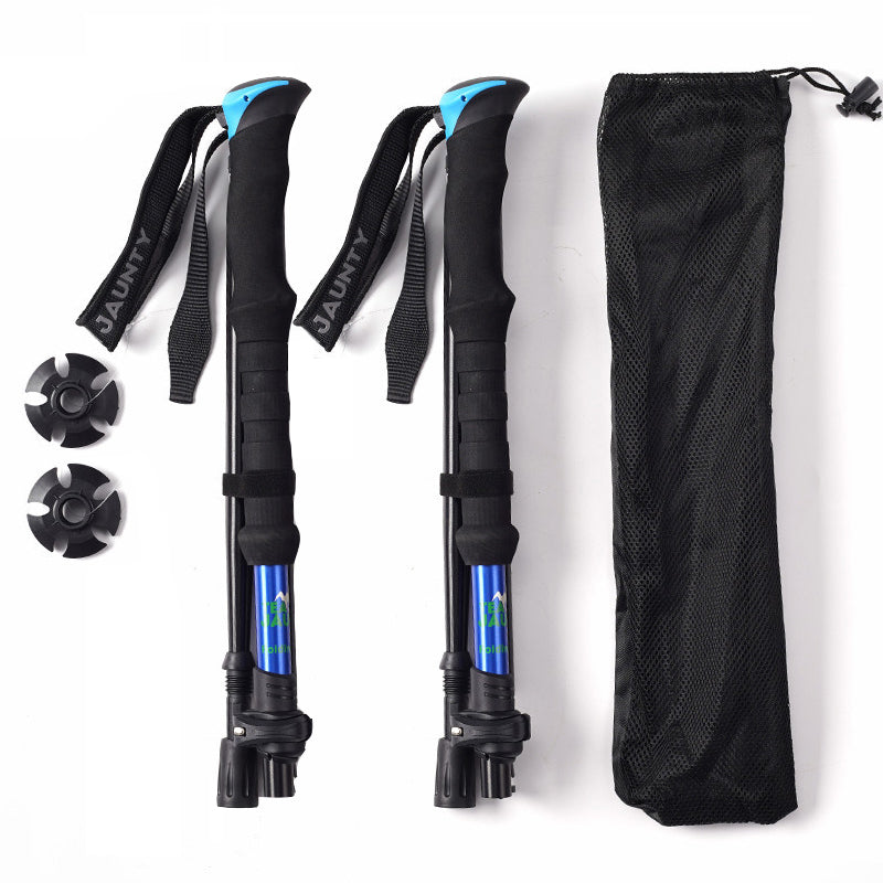 Ultra-Lightweight Collapsible Trekking Poles For Men and Women