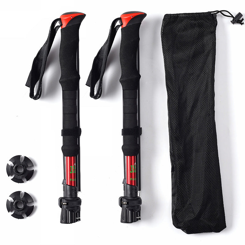 Ultra-Lightweight Collapsible Trekking Poles For Men and Women