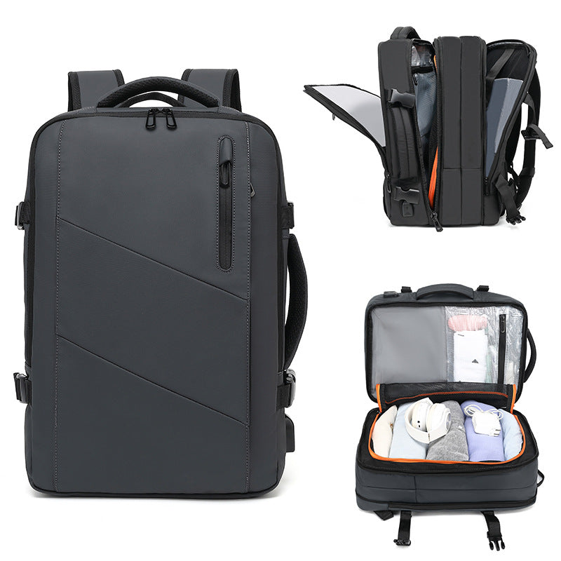 Expandable Travel Laptop Backpack