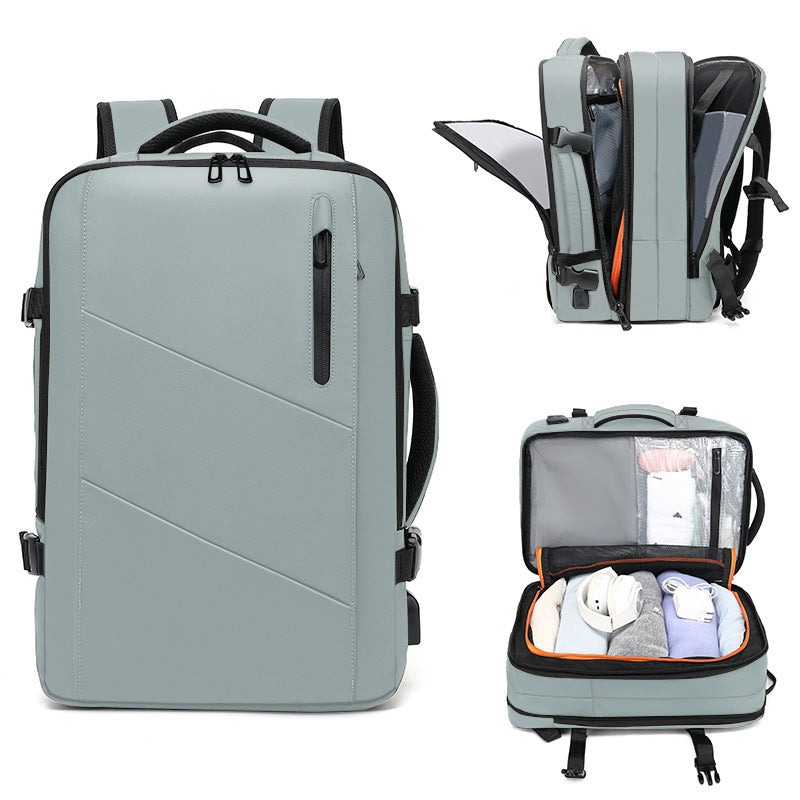 Expandable Travel Laptop Backpack