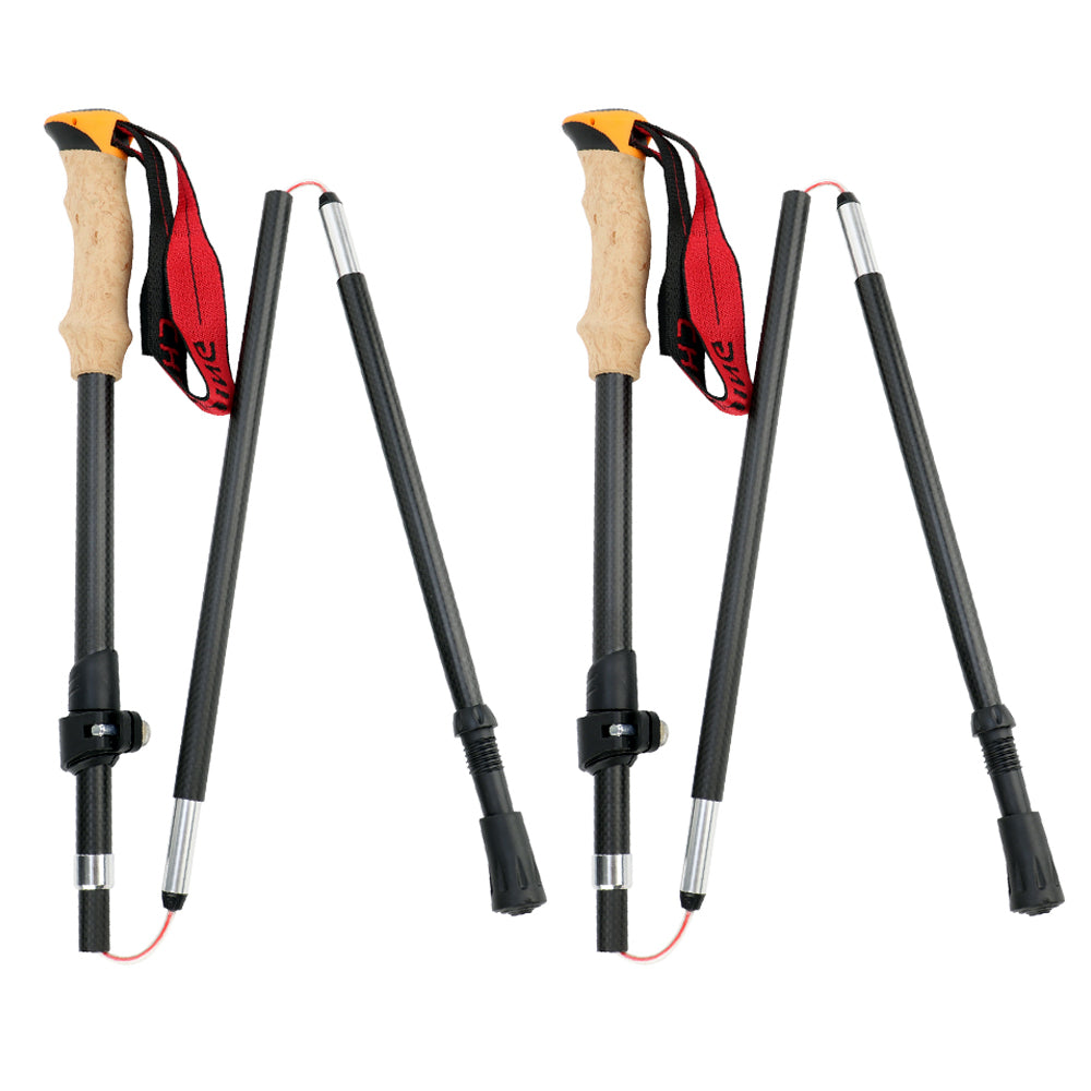 Folding Carbon Fiber Trekking Poles