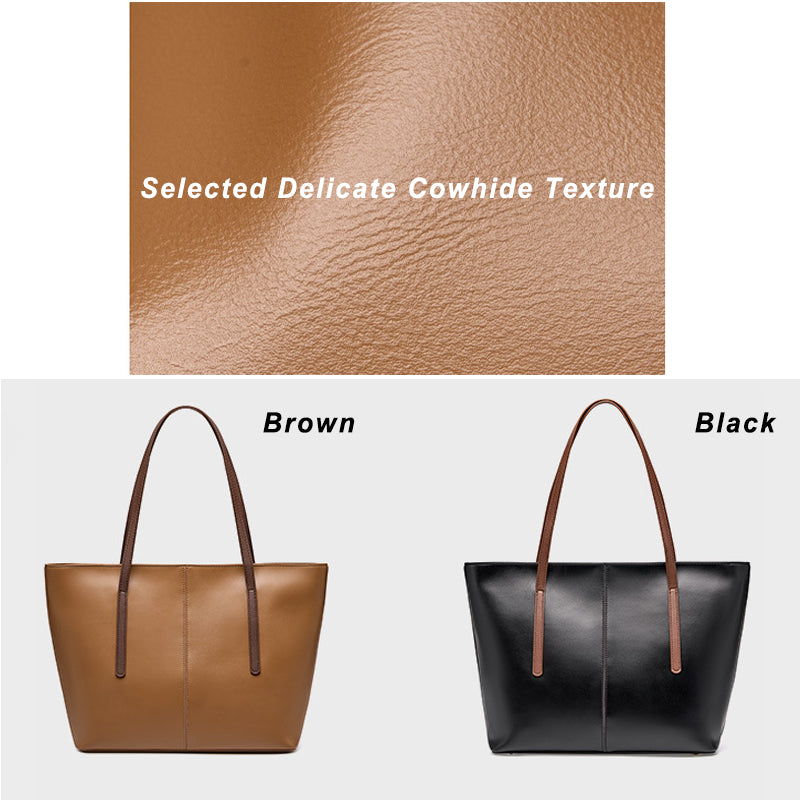 Genuine Leather Tote Bag For Women