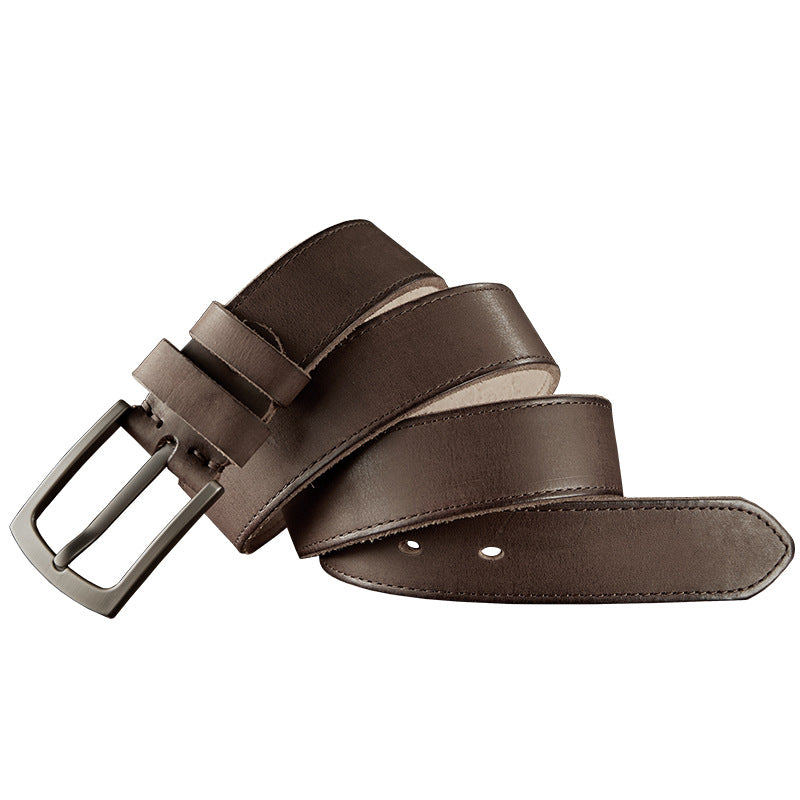 Handcrafted Men's Leather Belt