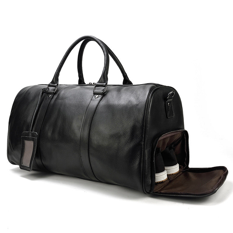 Genuine Leather Duffel Bag for Travel