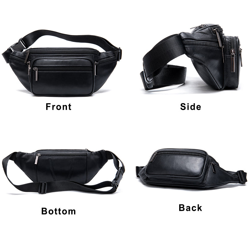Leather Fanny Pack Belt Bag