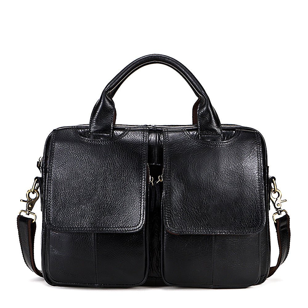 Men's Genuine Leather Laptop Messenger Bags