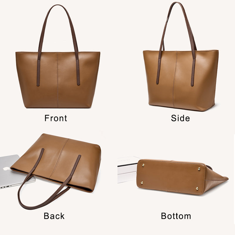 Genuine Leather Tote Bag For Women