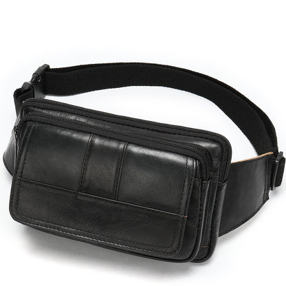 Men's Fashion Leather Waist Bag