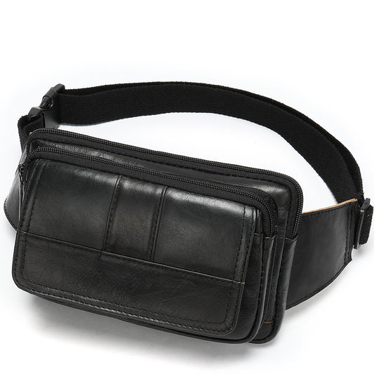 Men's Fashion Leather Waist Pack