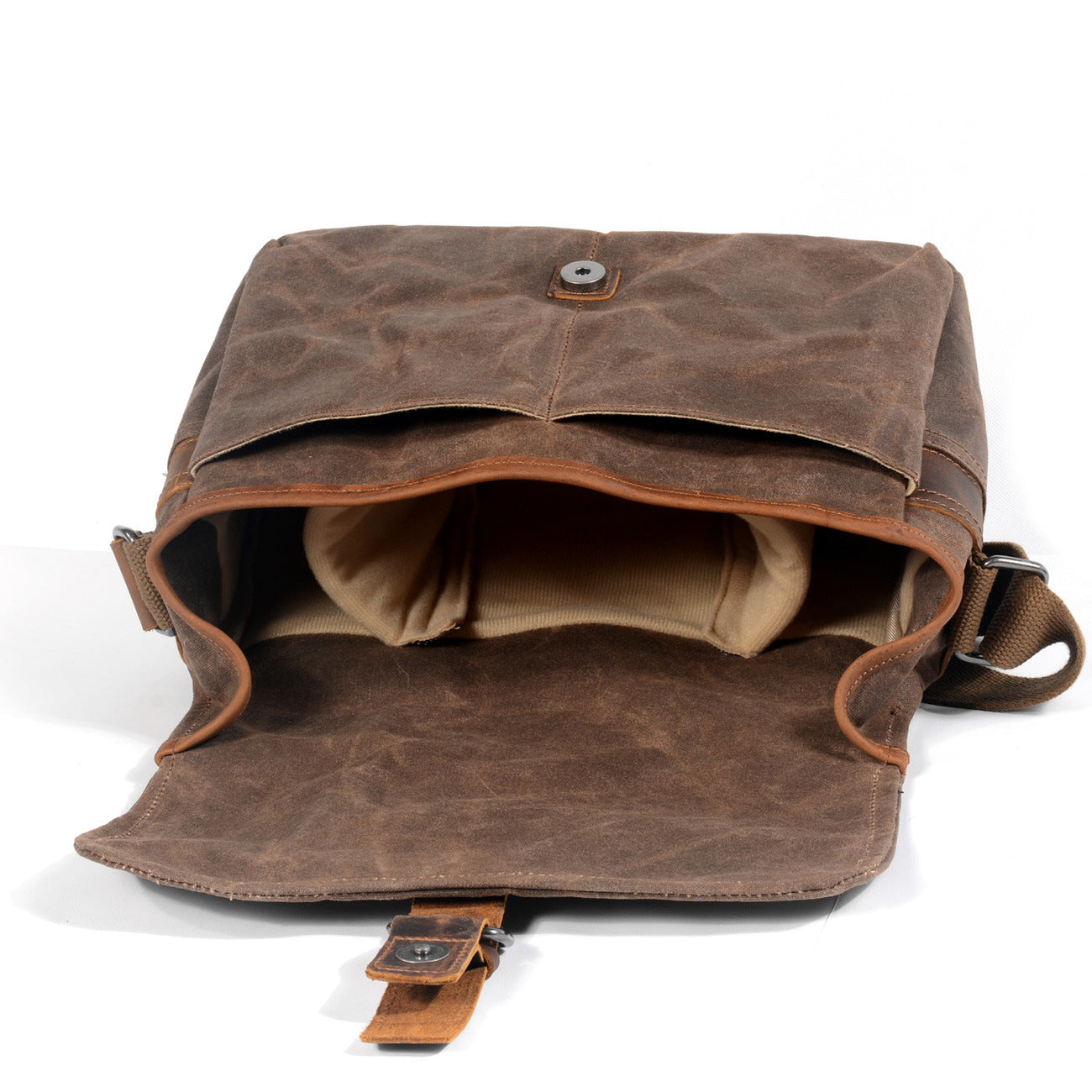 Men's Canvas Leather Camera Bag