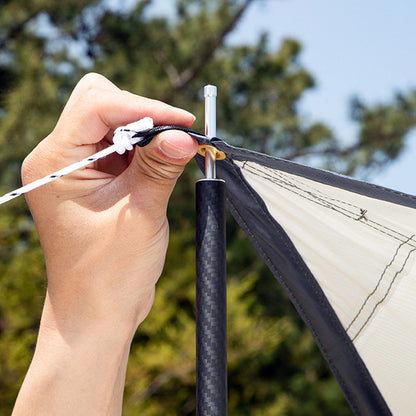 Collapsible Carbon Fiber Tarp Poles