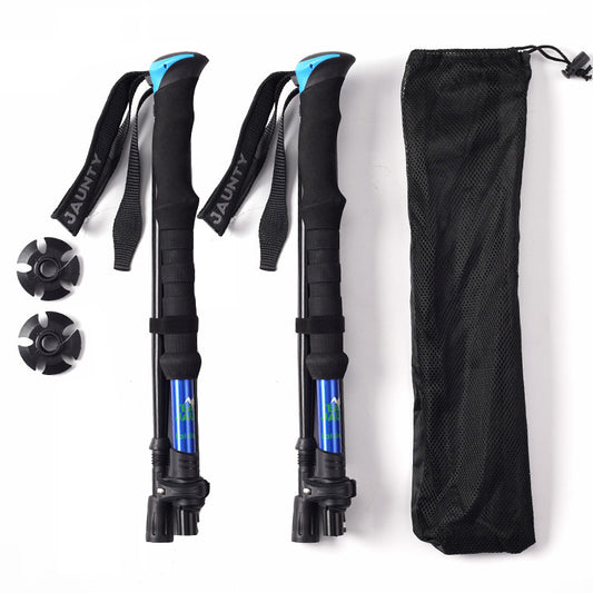 Ultra-Lightweight Collapsible Trekking Poles For Men and Women