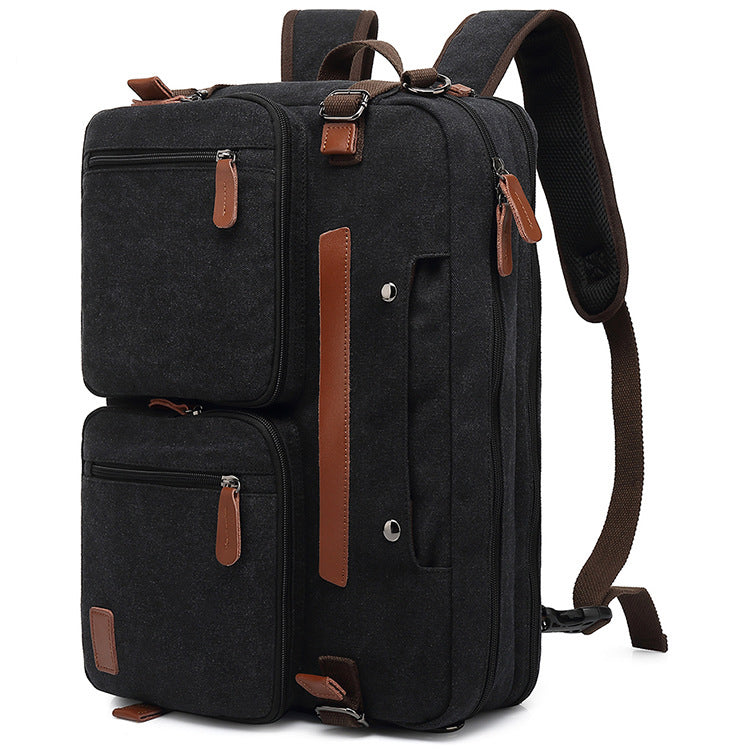 Canvas Laptop Briefcase Backpack