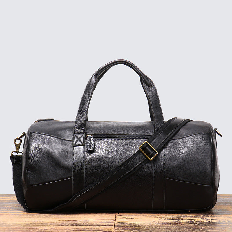 Leather Weekend Duffle Bag