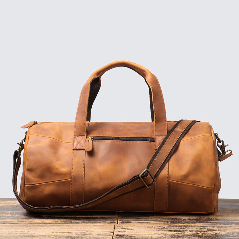 Leather Weekend Duffle Bag