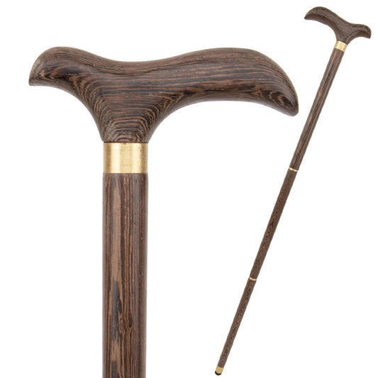 Fashion Wooden Walking Cane 35 Inch