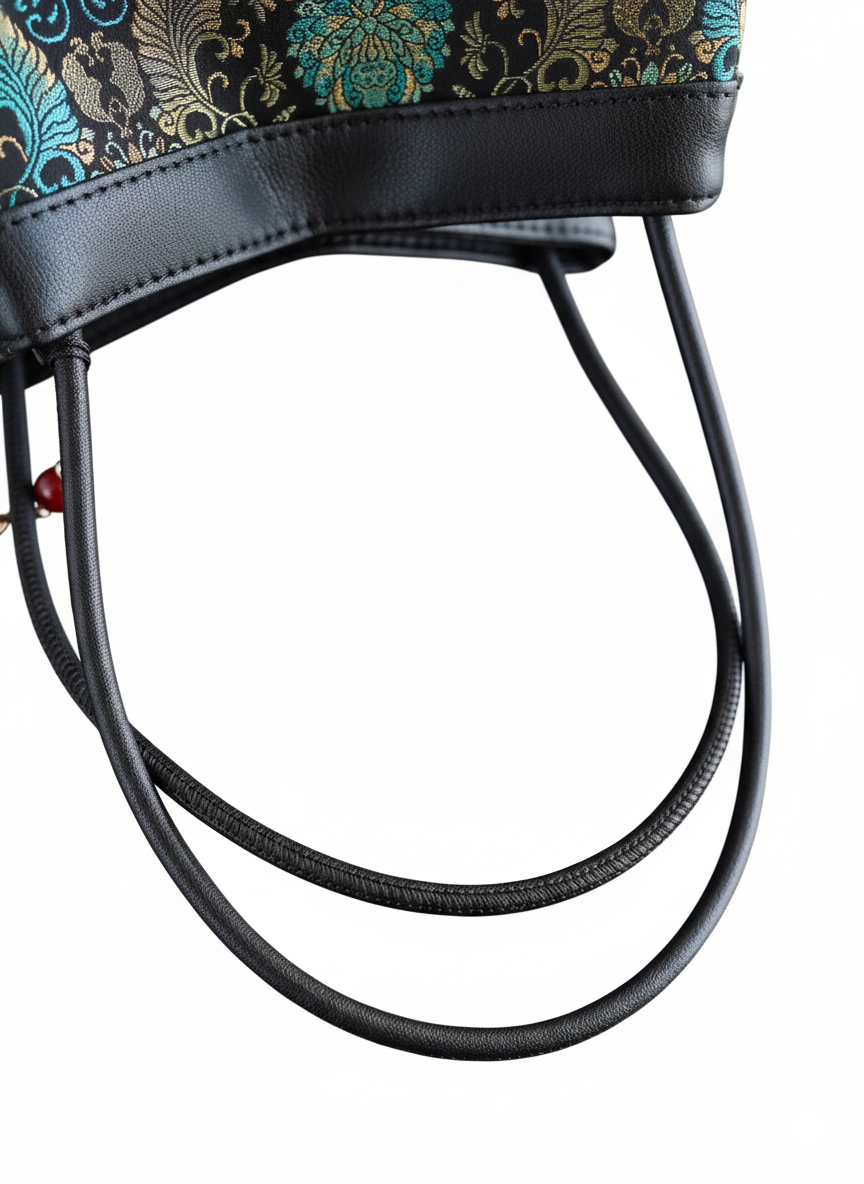 Women's Embroidered Handbag – Boho Purse & Tote for Daily or Evening Elegance