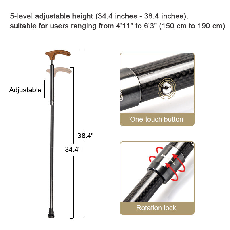 Folding Carbon Fiber Cane