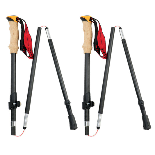 Folding Carbon Fiber Trekking Poles