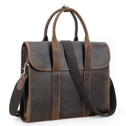 Full Grain Leather Briefcase