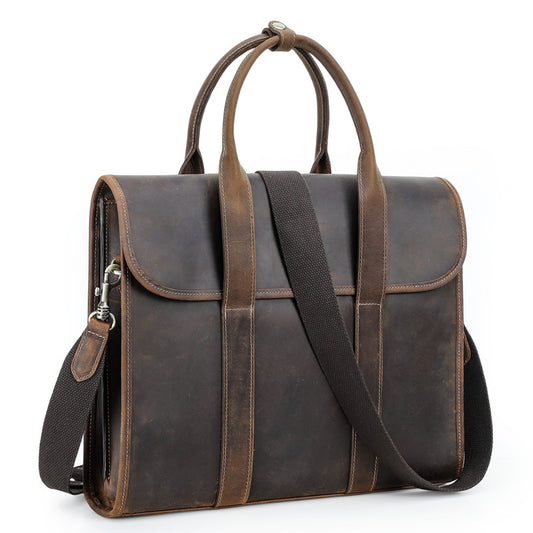 Full Grain Leather Briefcase