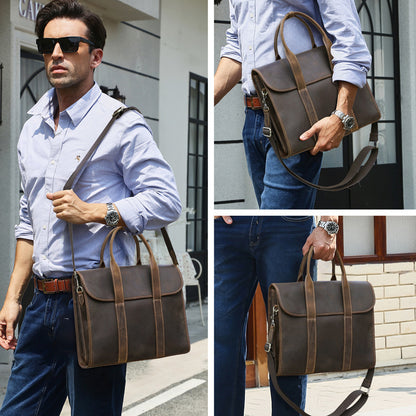 Full Grain Leather Briefcase