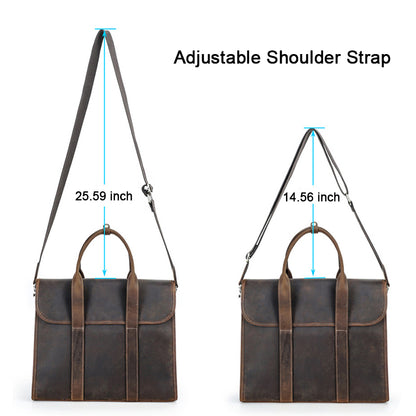 Full Grain Leather Briefcase