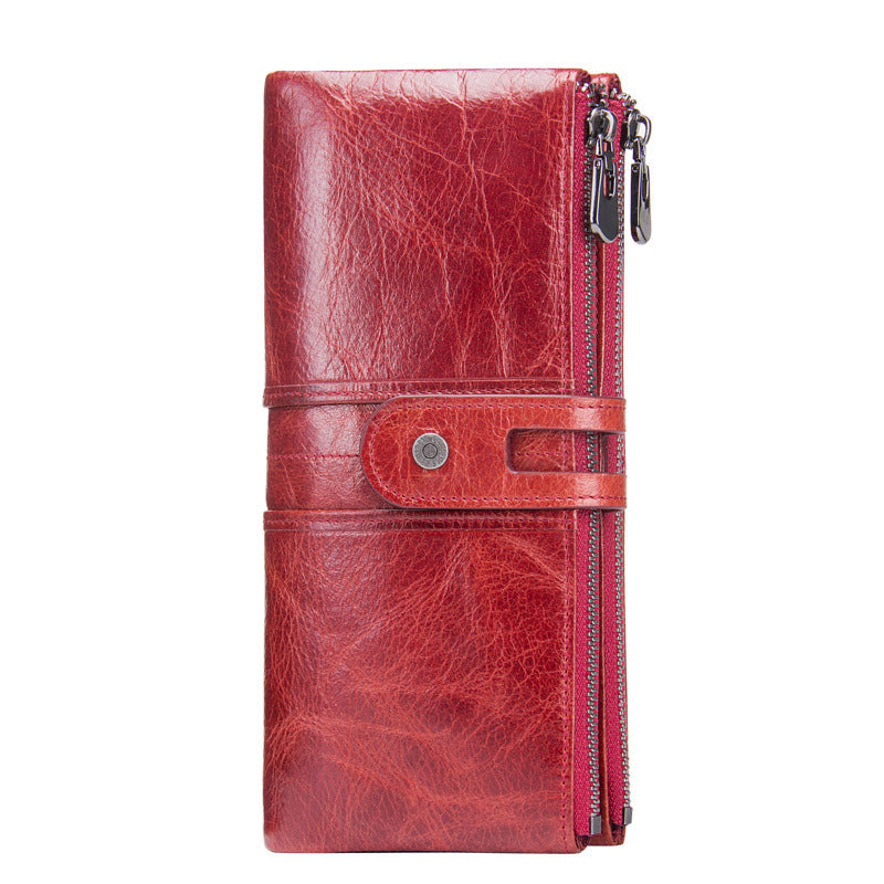 Women's Genuine Leather Wallets With RFID Blocking