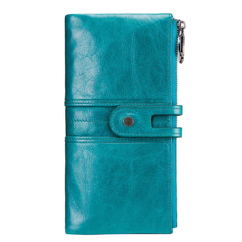 Women's Genuine Leather Wallets With RFID Blocking