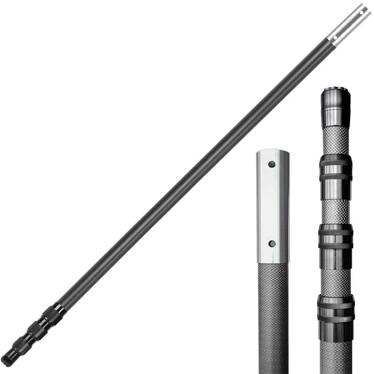 Heavy-Duty Carbon Fiber Telescopic Pool Pole