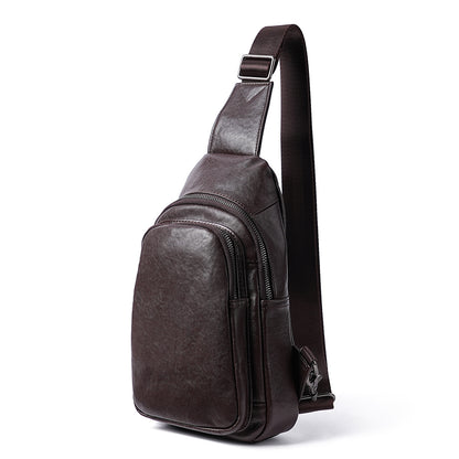 Leather Crossbody Sling Bag