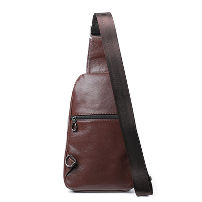 Leather Crossbody Sling Bag