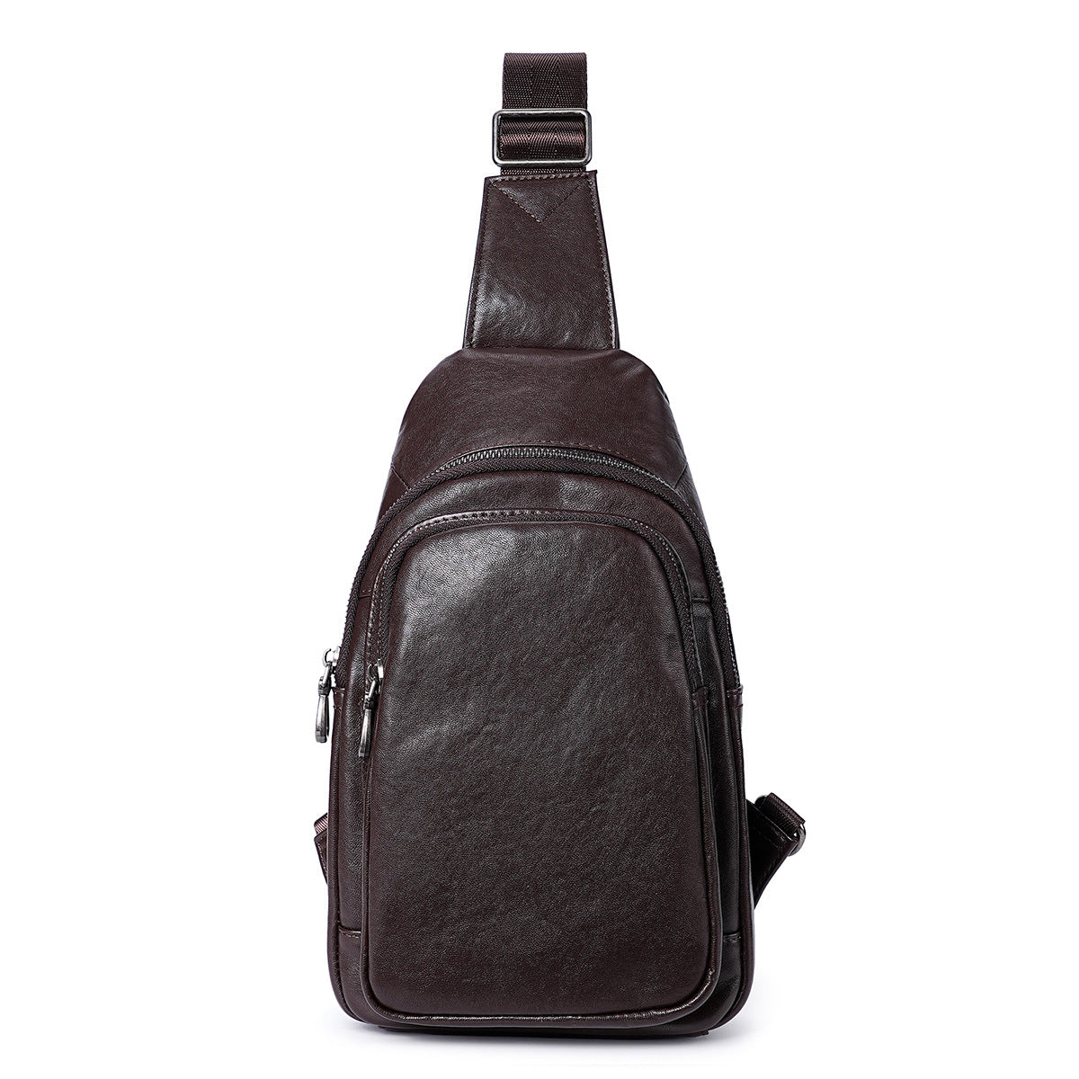 Leather Crossbody Sling Bag