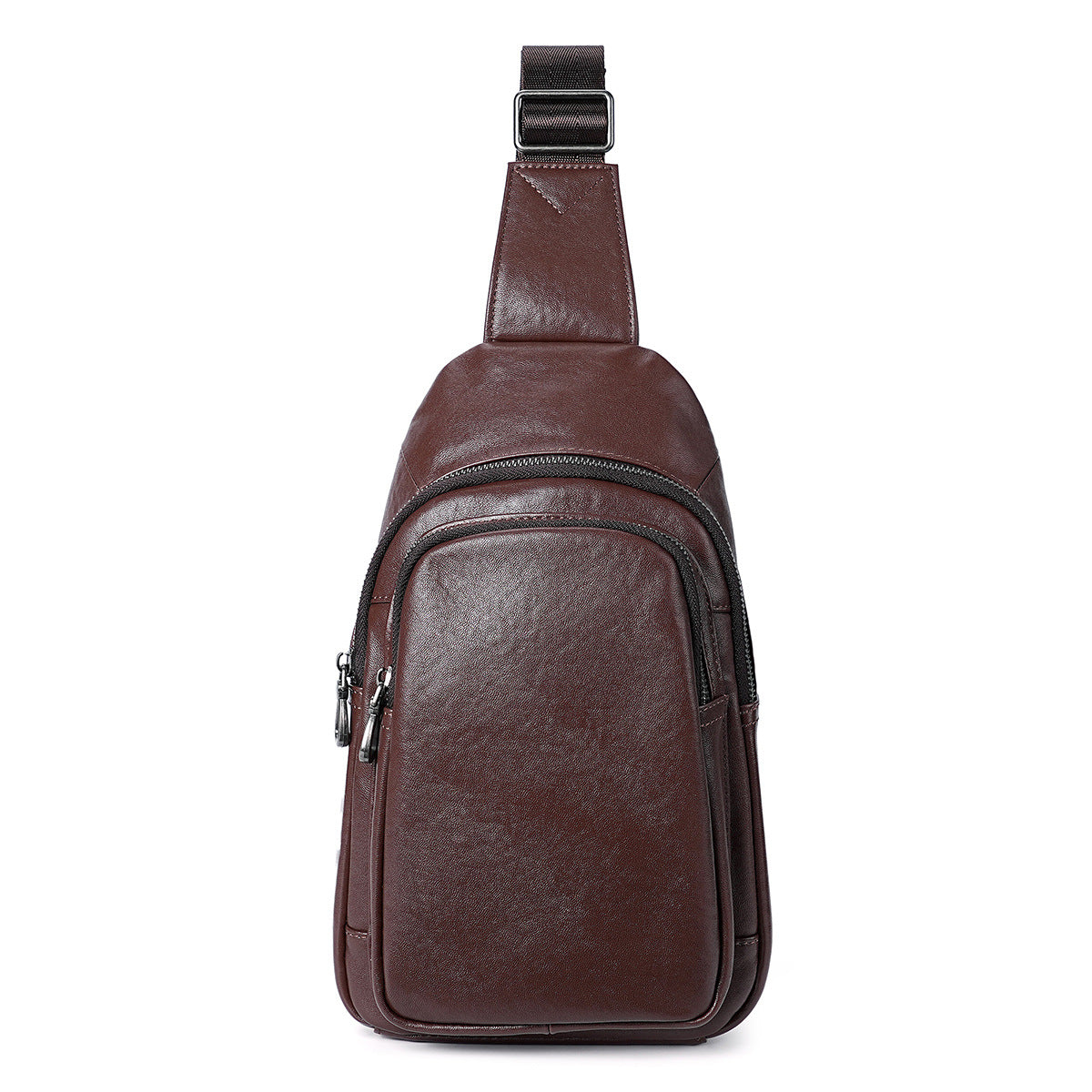 Leather Crossbody Sling Bag