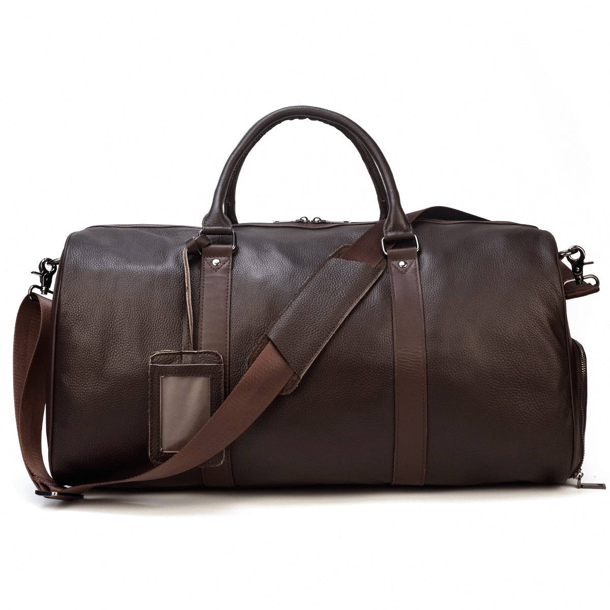 Genuine Leather Duffel Bag for Travel