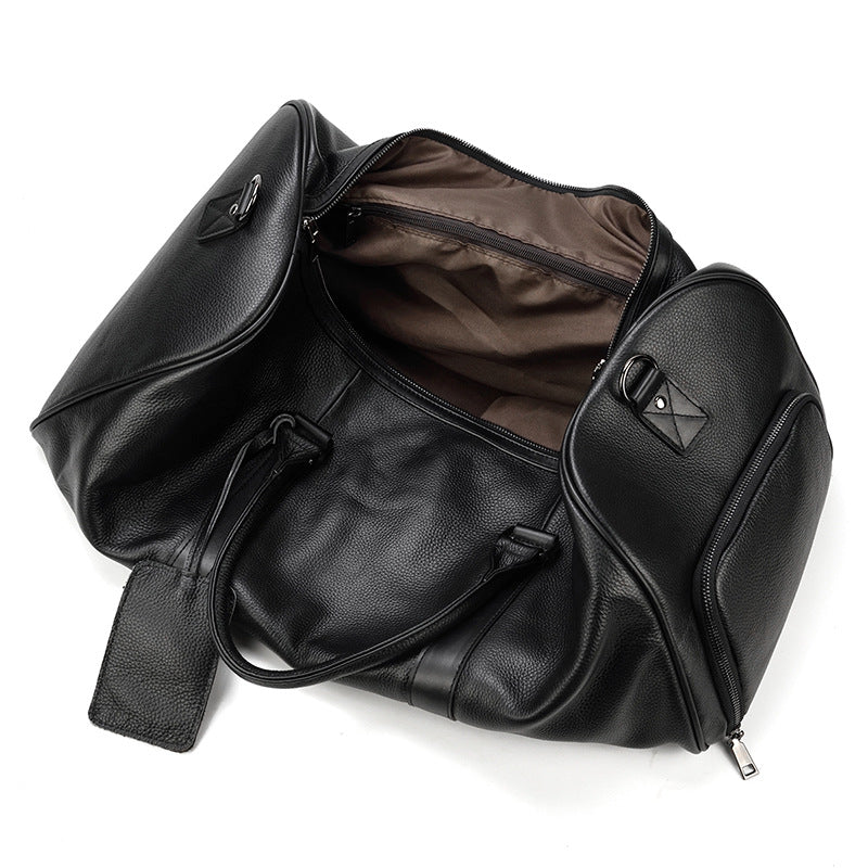 Genuine Leather Duffel Bag for Travel
