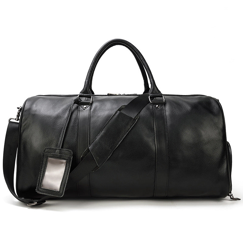 Genuine Leather Duffel Bag for Travel