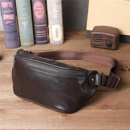 Leather Fanny Pack for Men & Women