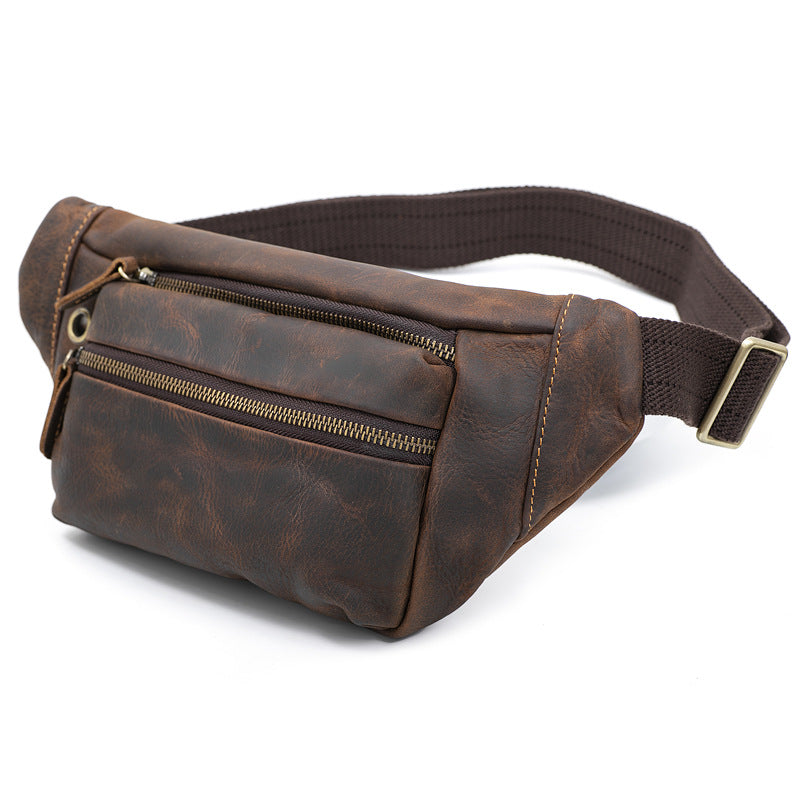 Leather Fanny Pack for Women & Men