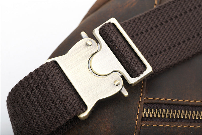 Leather Fanny Pack for Women & Men