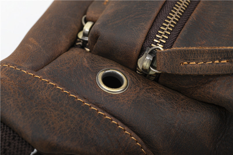 Leather Fanny Pack for Women & Men