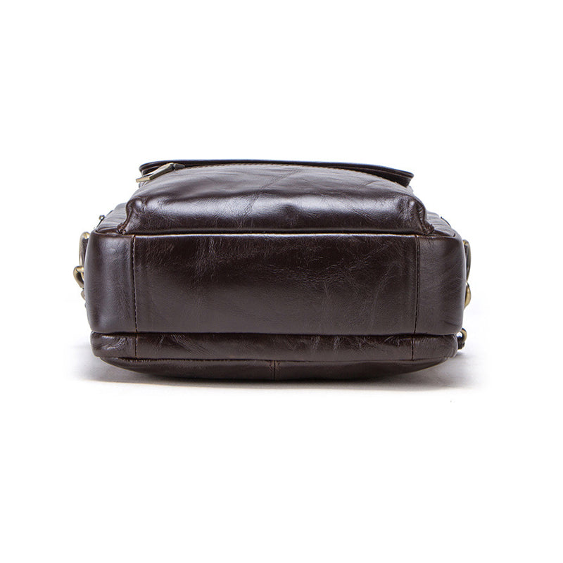 Leather Messenger Bag for Men