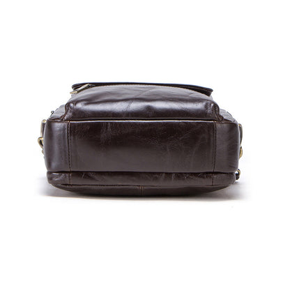 Leather Messenger Bag for Men
