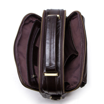 Leather Messenger Bag for Men