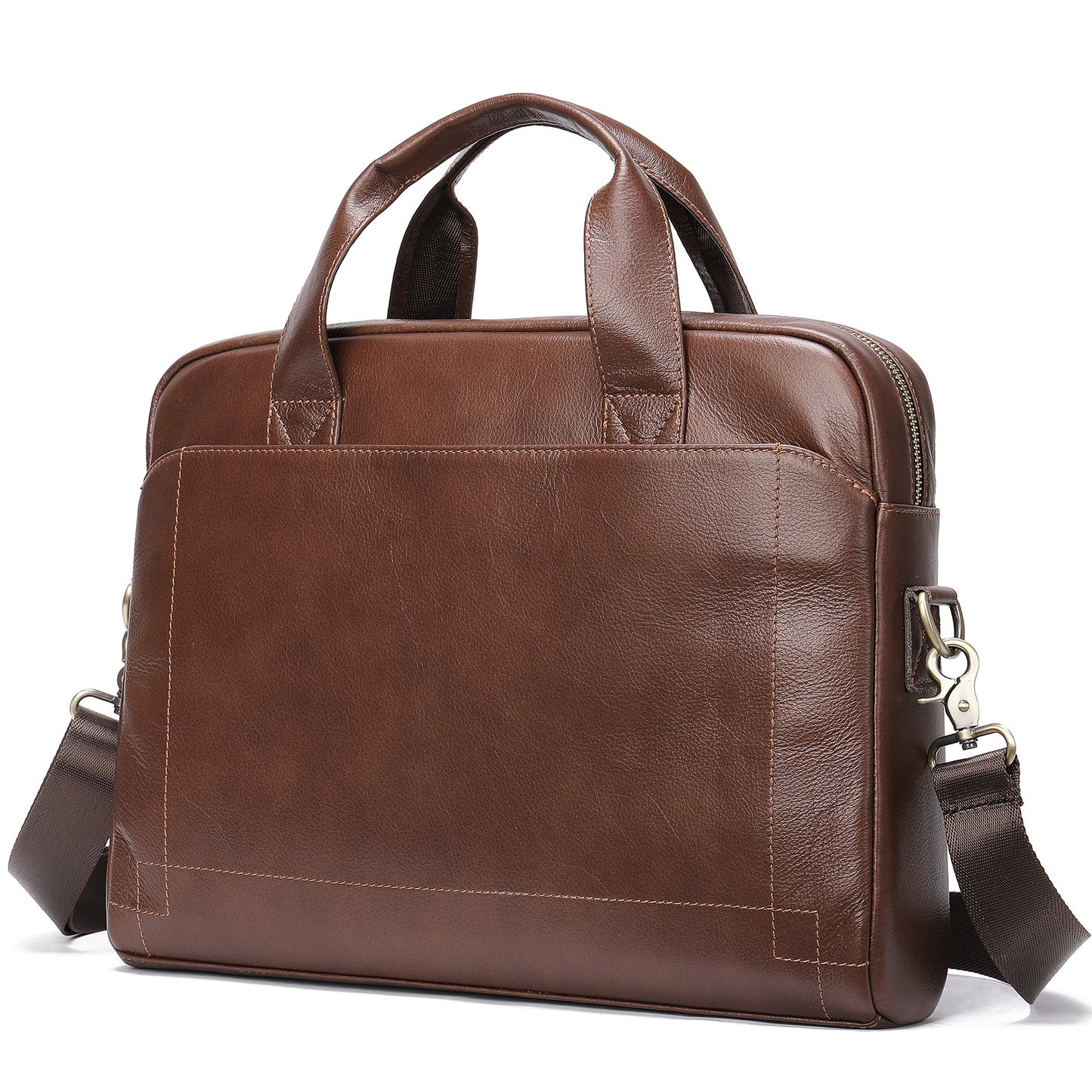 Leather Briefcases Laptop Messenger Bags