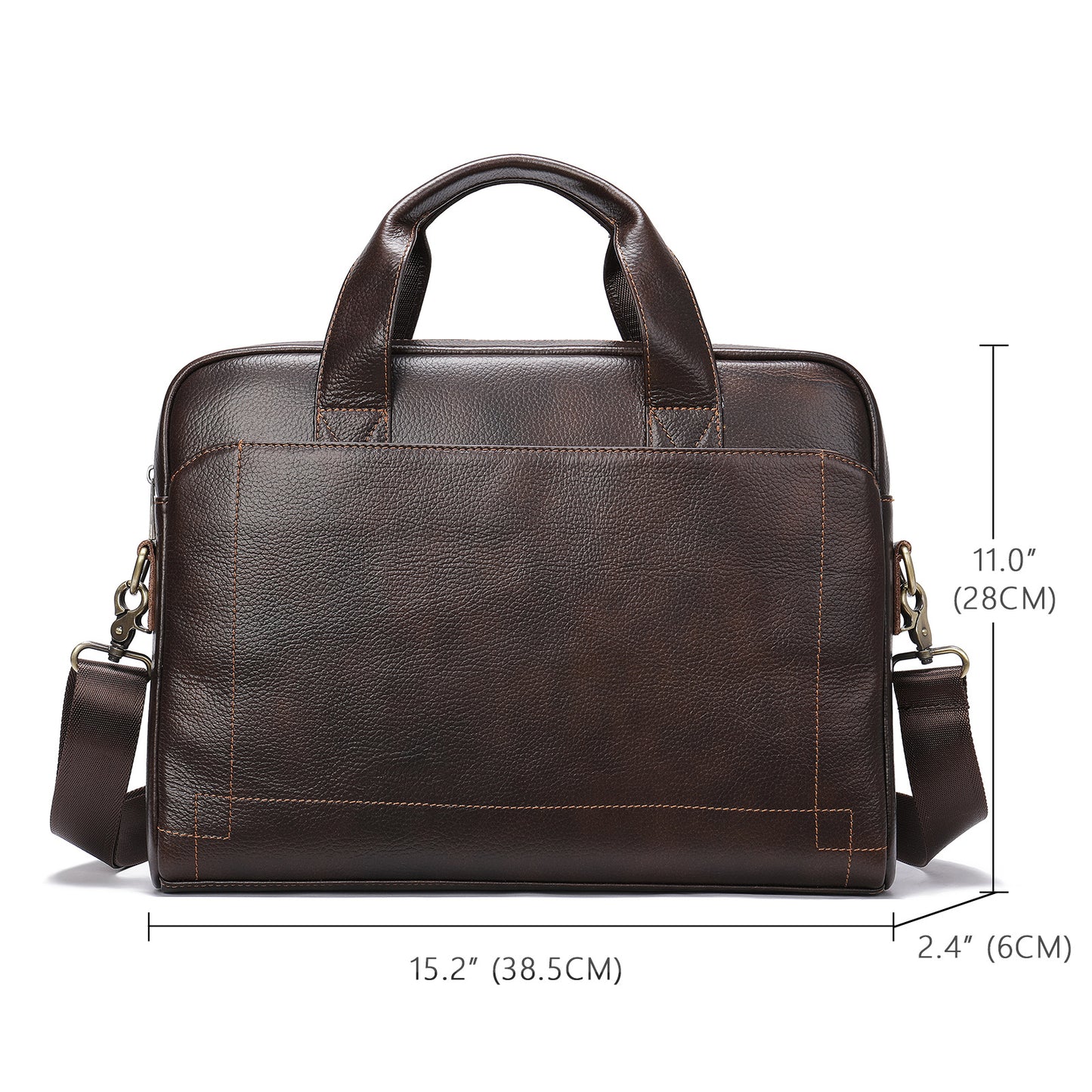 Leather Briefcases Laptop Messenger Bags