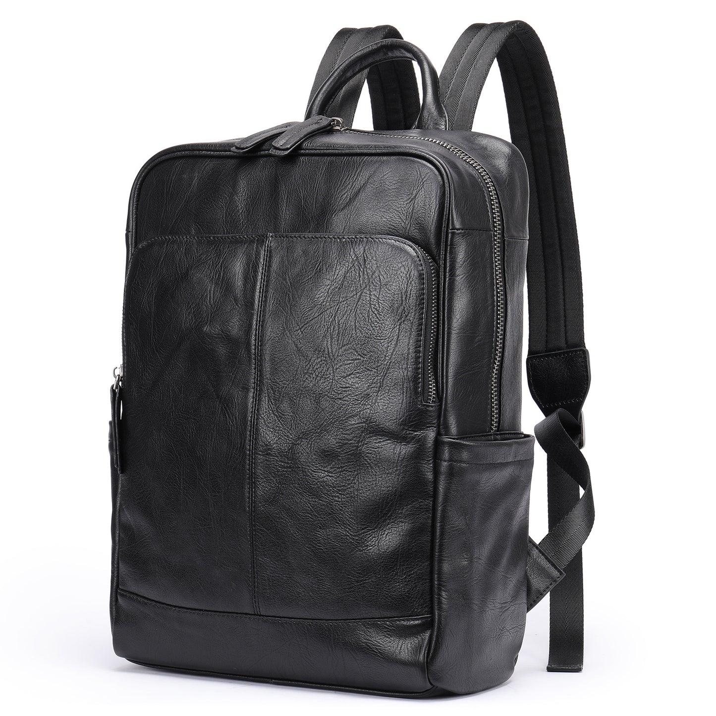 Luxury Genuine Leather Men's Backpack