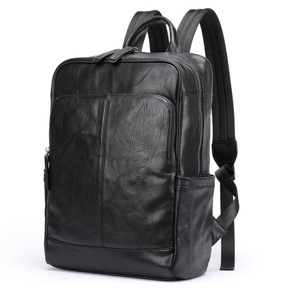 Luxury Genuine Leather Men's Backpack