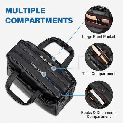 Genuine Leather Briefcase for Men